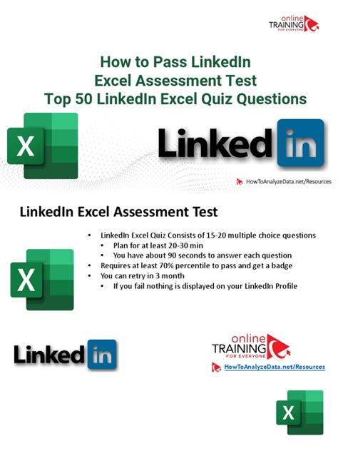 linkedin excel badge test hard|How To Pass LinkedIn Excel Quiz: Pass The Smart Way!.